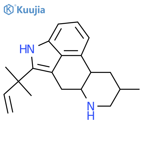 Fumigaclavine C; Deacetoxy, N-de-Me structure
