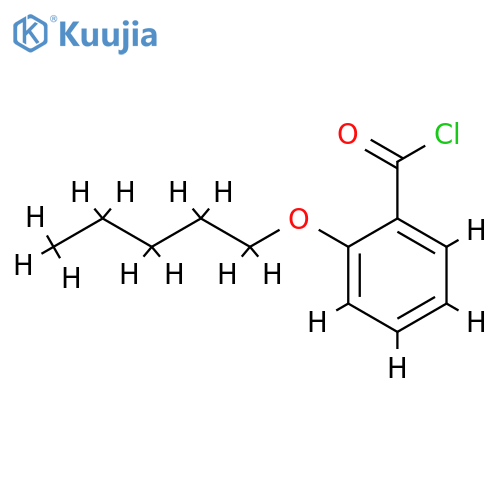 2-n-Pentoxybenzoyl chloride structure