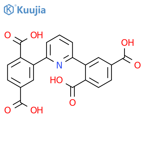 1,4-Benzenedicarboxylic acid, 2,2'-(2,6-pyridinediyl)bis- structure