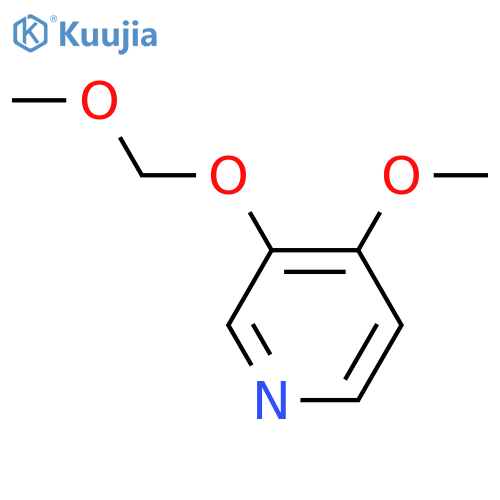 4-methoxy-3-methoxymethoxypyridine structure