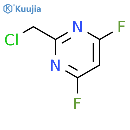 2-Chloromethyl-4,6-difluoro-pyrimidine structure