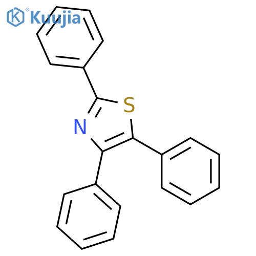 2,4,5-triphenyl-1,3-thiazole structure