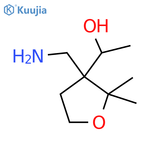 3-Furanmethanol, 3-(aminomethyl)tetrahydro-α,2,2-trimethyl- structure