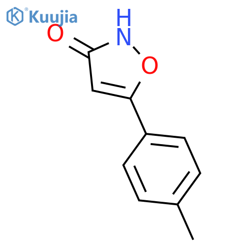3(2H)-Isoxazolone, 5-(4-methylphenyl)- structure