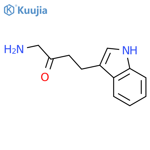 1-amino-4-(1H-indol-3-yl)butan-2-one structure