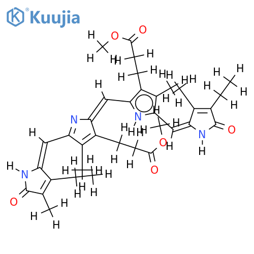 Di-Me ester-Mesobiliverdin IXalpha structure