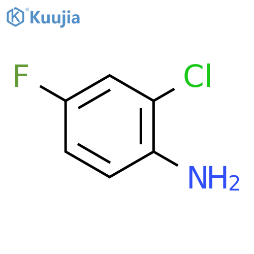 2-Chloro-4-fluoroaniline structure