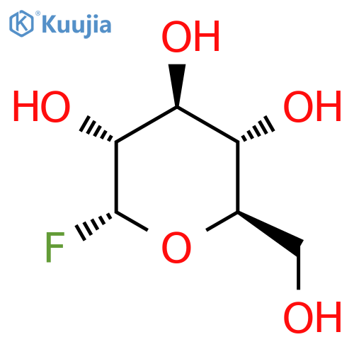 α-D-Glucopyranosyl Fluoride structure