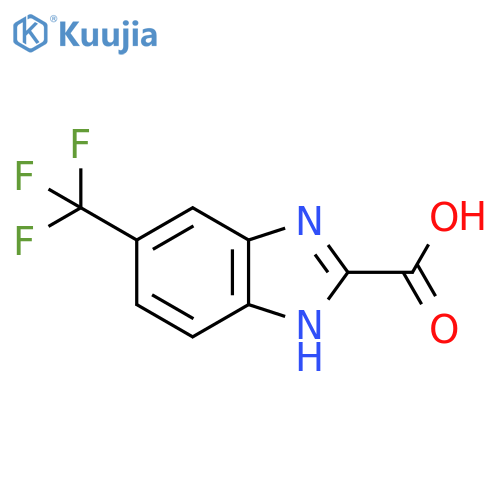 5-(Trifluoromethyl)-1h-benzoDimidazole-2-carboxylic Acid structure