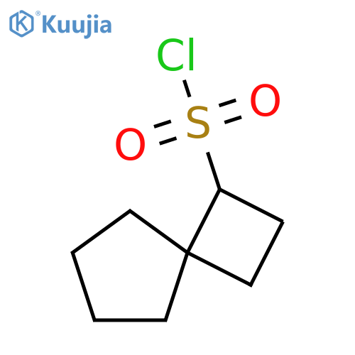 Spiro[3.4]octane-1-sulfonyl chloride structure