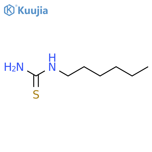 1-Hexyl-2-thiourea structure