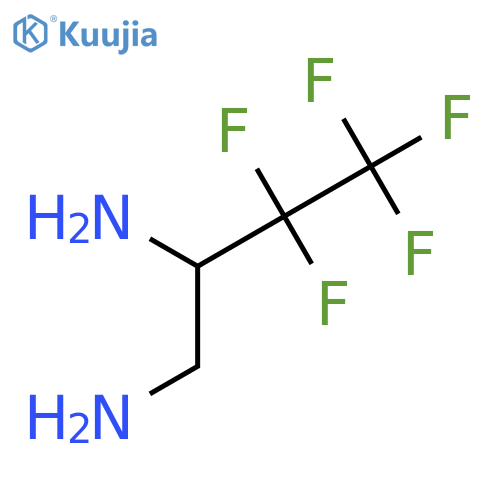 3,3,4,4,4-Pentafluorobutane-1,2-diamine structure