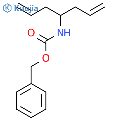 benzyl N-(hepta-1,6-dien-4-yl)carbamate structure