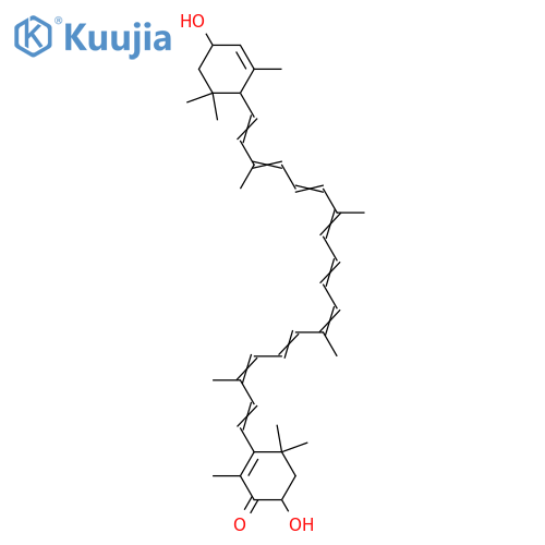 α-Doradexanthin; 3',6'-Diepimer structure