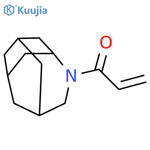 1-{4-azatricyclo4.3.1.1,3,8undecan-4-yl}prop-2-en-1-one structure