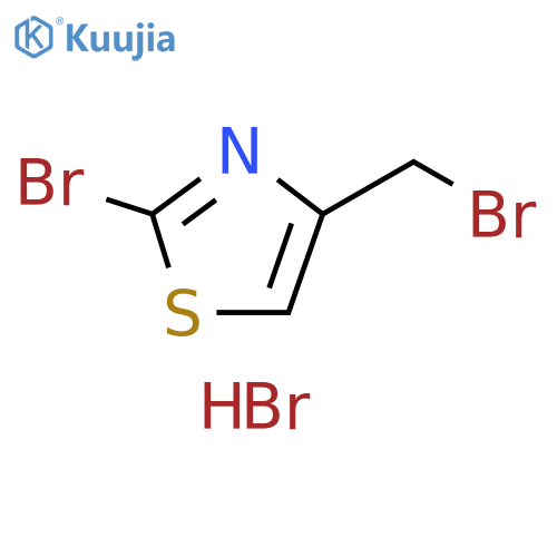 2-Bromo-4-(bromomethyl)thiazole Hydrobromide structure