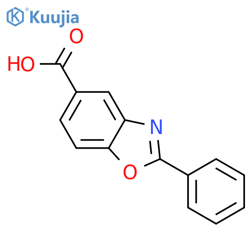 2-Phenyl-1,3-benzoxazole-5-carboxylic Acid structure