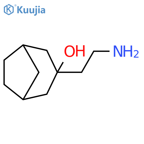 Bicyclo[3.2.1]octan-3-ol, 3-(2-aminoethyl)- structure