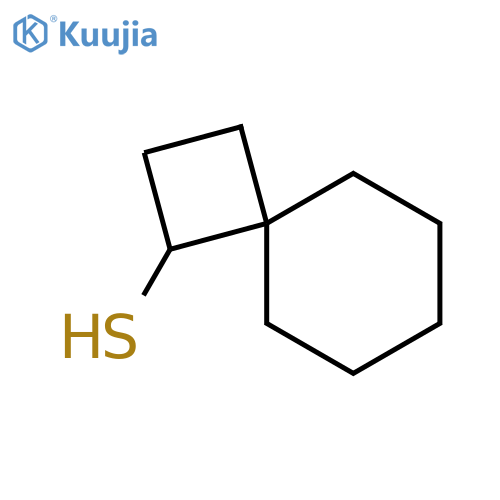 spiro3.5nonane-1-thiol structure