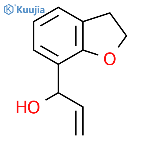 1-(2,3-dihydro-1-benzofuran-7-yl)prop-2-en-1-ol structure