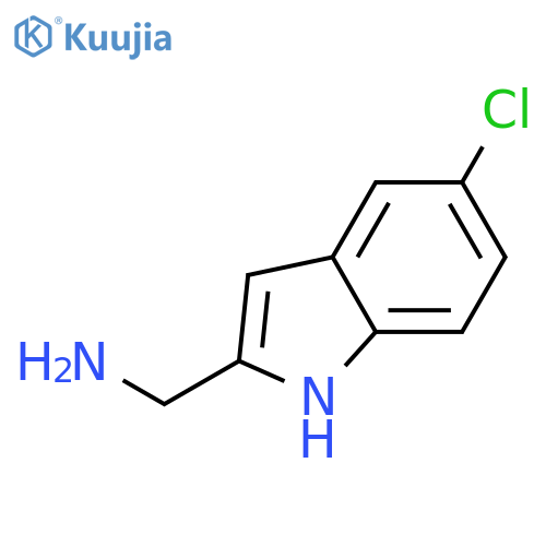 (5-Chloro-1H-indol-2-yl)methanamine structure