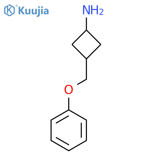 3-(Phenoxymethyl)cyclobutan-1-amine structure