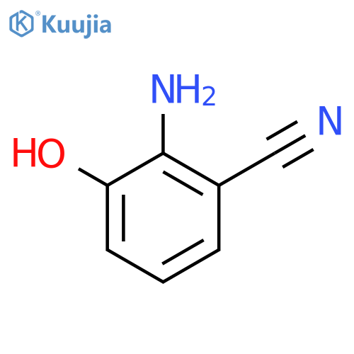 2-Amino-3-hydroxybenzonitrile structure
