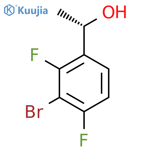 (1S)-1-(3-bromo-2,4-difluorophenyl)ethan-1-ol structure