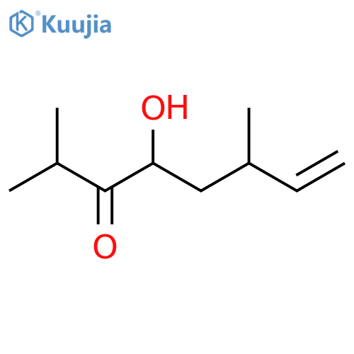 4-Hydroxy-2,6-dimethyl-7-octen-3-one structure