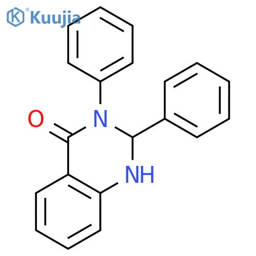 4(1H)-Quinazolinone, 2,3-dihydro-2,3-diphenyl- structure