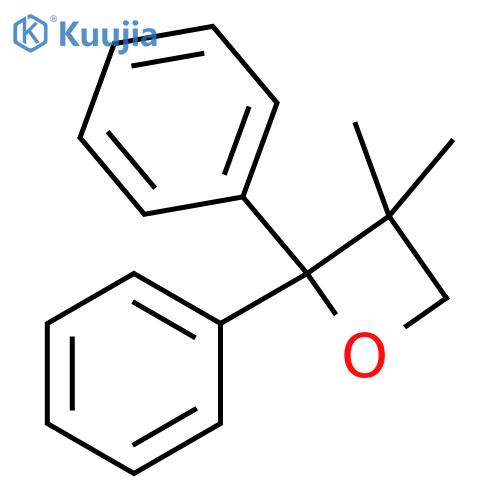 Oxetane, 3,3-dimethyl-2,2-diphenyl- structure