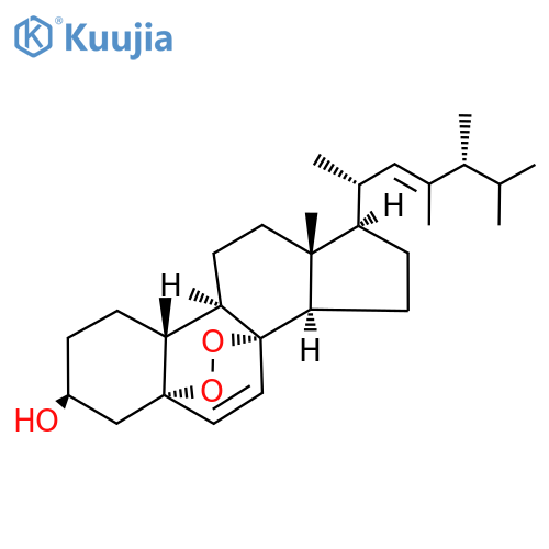 5α,8α-Epidioxy-(22E,24R)-23-methylergosta-6,22-dien-3β-ol structure