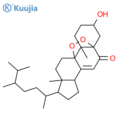 5,9-Epidioxy-3-hydroxyergosta-7,22-dien-6-one; (3β,5α,9α,22E,24R)-form, 22,23-Dihydro structure
