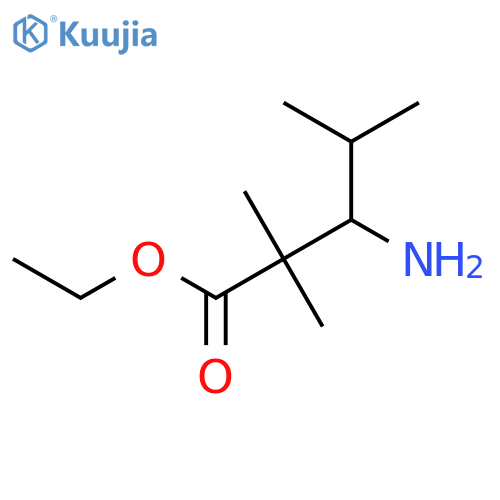 Ethyl 3-amino-2,2,4-trimethylpentanoate structure