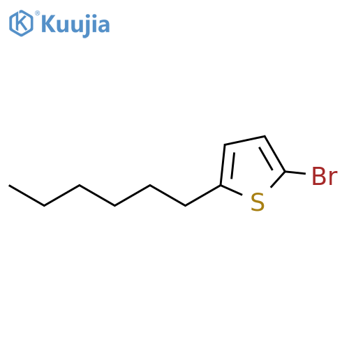5-Bromo-2-hexylthiophene structure