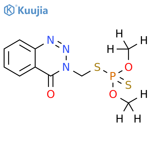 Azinphos-methyl-d6 (dimethyl-d6) structure