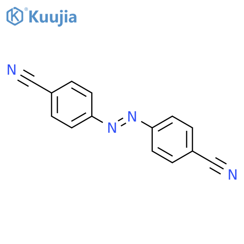 Benzonitrile, 4,4'-azobis- structure