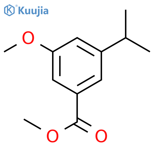 Methyl 3-isopropyl-5-methoxybenzoate structure