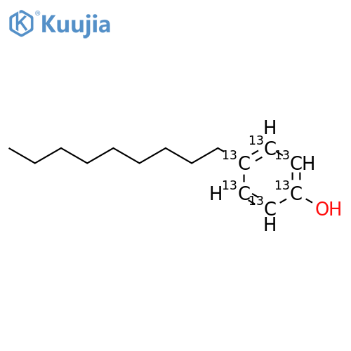 4-Nonyl Phenol-13C6 structure