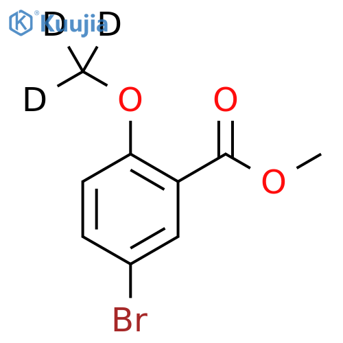 Methyl 5-bromo-2-(methoxy-d3)benzoate structure