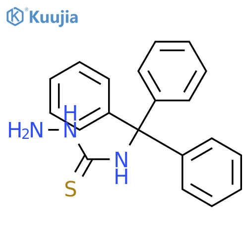 Hydrazinecarbothioamide,N-(triphenylmethyl)- structure