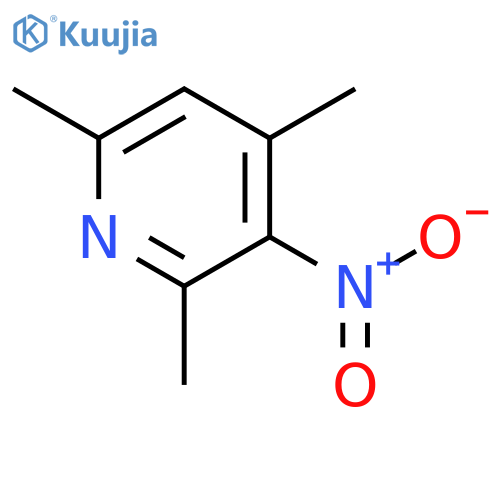 2,4,6-Trimethyl-3-nitropyridine structure