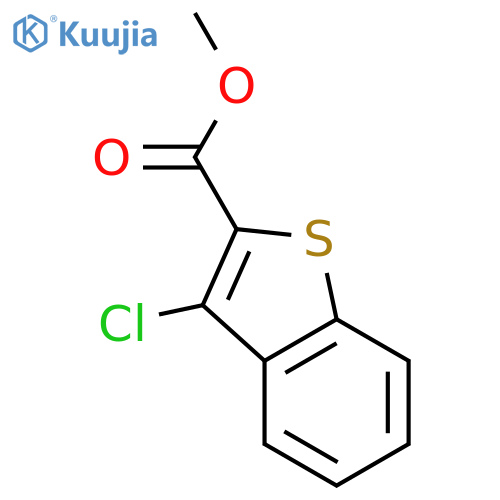 Methyl 3-Chlorobenzobthiophene-2-carboxylate structure