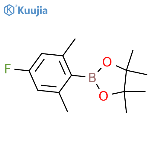 2,6-Dimethyl-4-fluorophenylboronic acid pinacol ester structure