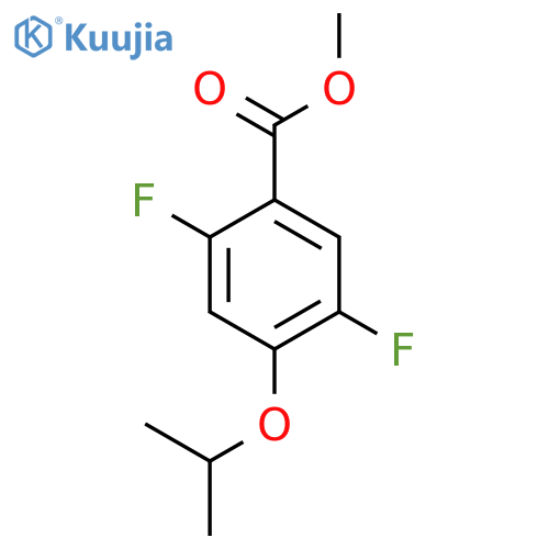 Methyl 2,5-Difluoro-4-isopropoxybenzoate structure