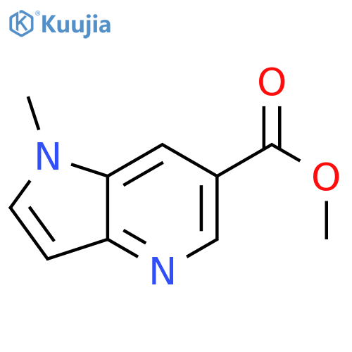 methyl 1-methyl-1H-pyrrolo[3,2-b]pyridine-6-carboxylate structure