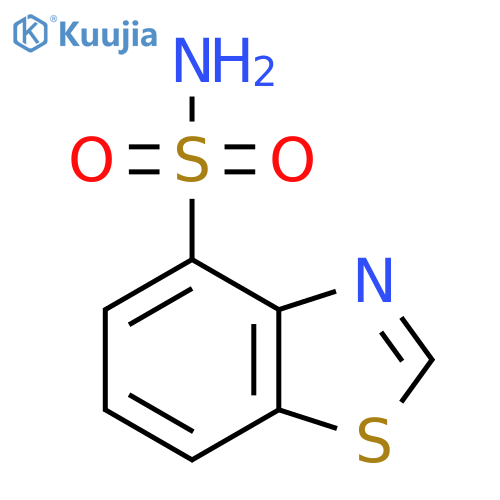 1,3-Benzothiazole-4-sulfonamide structure