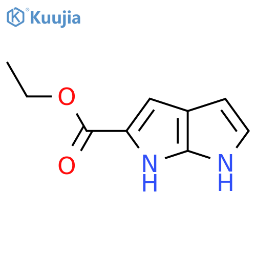 Ethyl 1,6-dihydropyrrolo[2,3-b]pyrrole-2-carboxylate structure