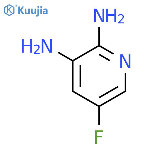 2,3-Diamino-5-fluoropyridine structure