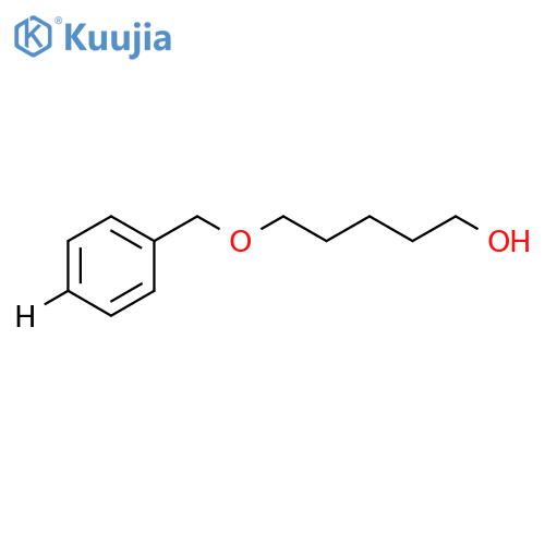 5-[(Benzyl-4-D)oxy]-1-pentanol structure